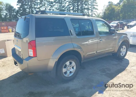 2005 Nissan Pathfinder Xe from USA, damaged, VIN 5N1AR18UX5C763796